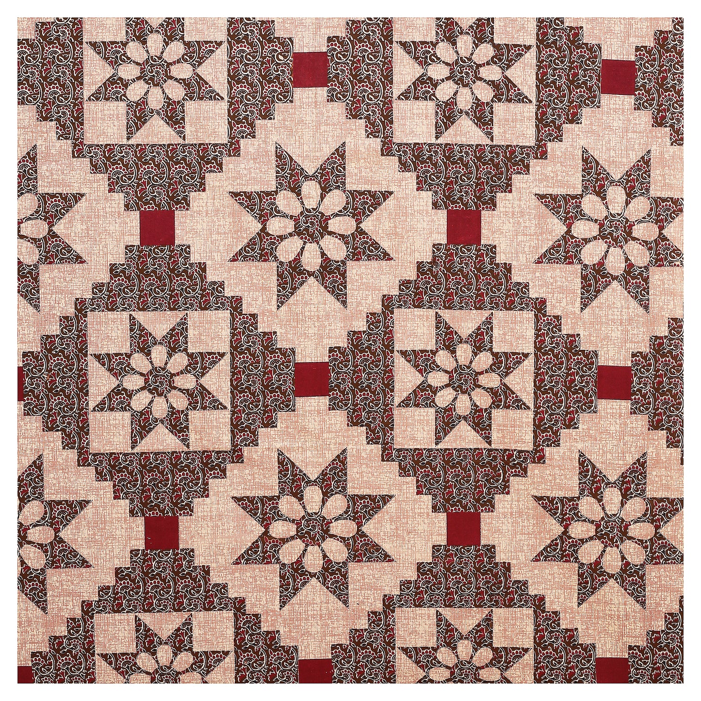 100% pure cotton jaipuri sanganari printed 98*108 king size Premium bedsheet with 2 Matching pillow covers