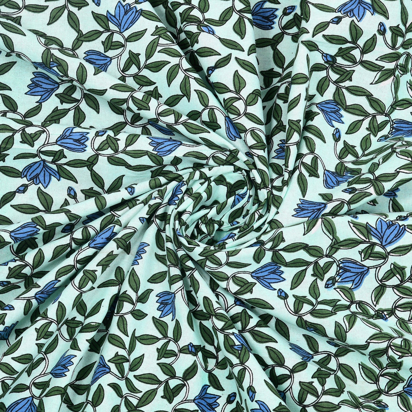 100% pure cotton jaipuri sanganari printed 98*108 king size Premium bedsheet with 2 Matching pillow covers