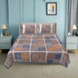 100% pure cotton jaipuri sanganari printed 98*108 king size Premium bedsheet with 2 Matching pillow covers
