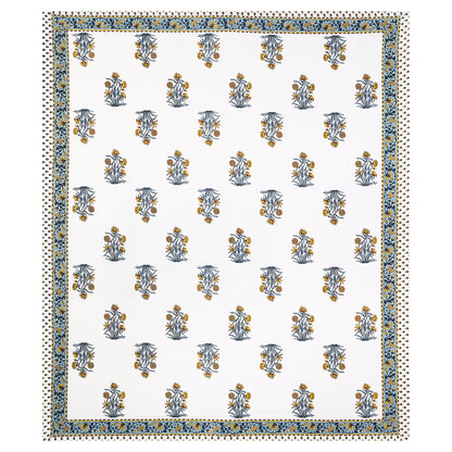 100% pure cotton jaipuri sanganari printed  king size Premium  bedsheet with 2 Matching  pillow covers