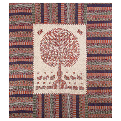 100% pure cotton jaipuri sanganari printed 98*108 king size Premium bedsheet with 2 Matching pillow covers