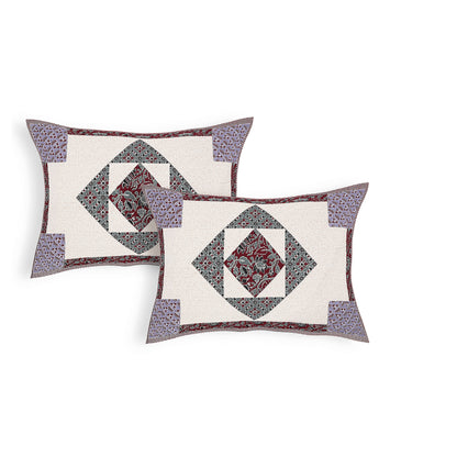 100% pure cotton jaipuri sanganari printed 98*108 king size Premium bedsheet with 2 Matching pillow covers
