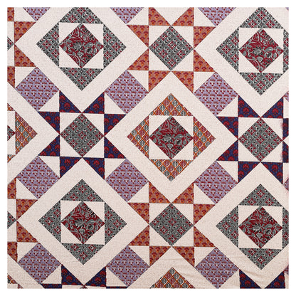 100% pure cotton jaipuri sanganari printed 98*108 king size Premium bedsheet with 2 Matching pillow covers