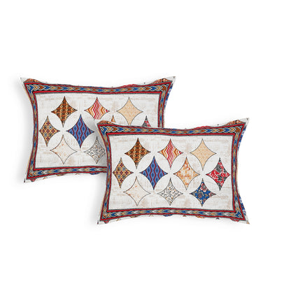 100% pure cotton jaipuri sanganari printed 98*108 king size Premium bedsheet with 2 Matching pillow covers