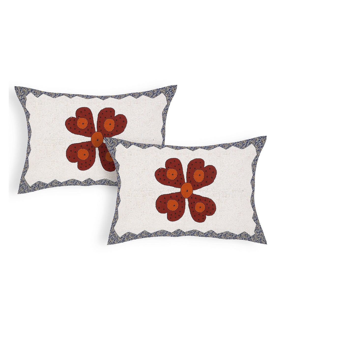 100% pure cotton jaipuri sanganari printed 98*108 king size Premium bedsheet with 2 Matching pillow covers