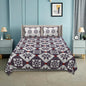 100% pure cotton jaipuri sanganari printed 98*108 king size Premium bedsheet with 2 Matching pillow covers