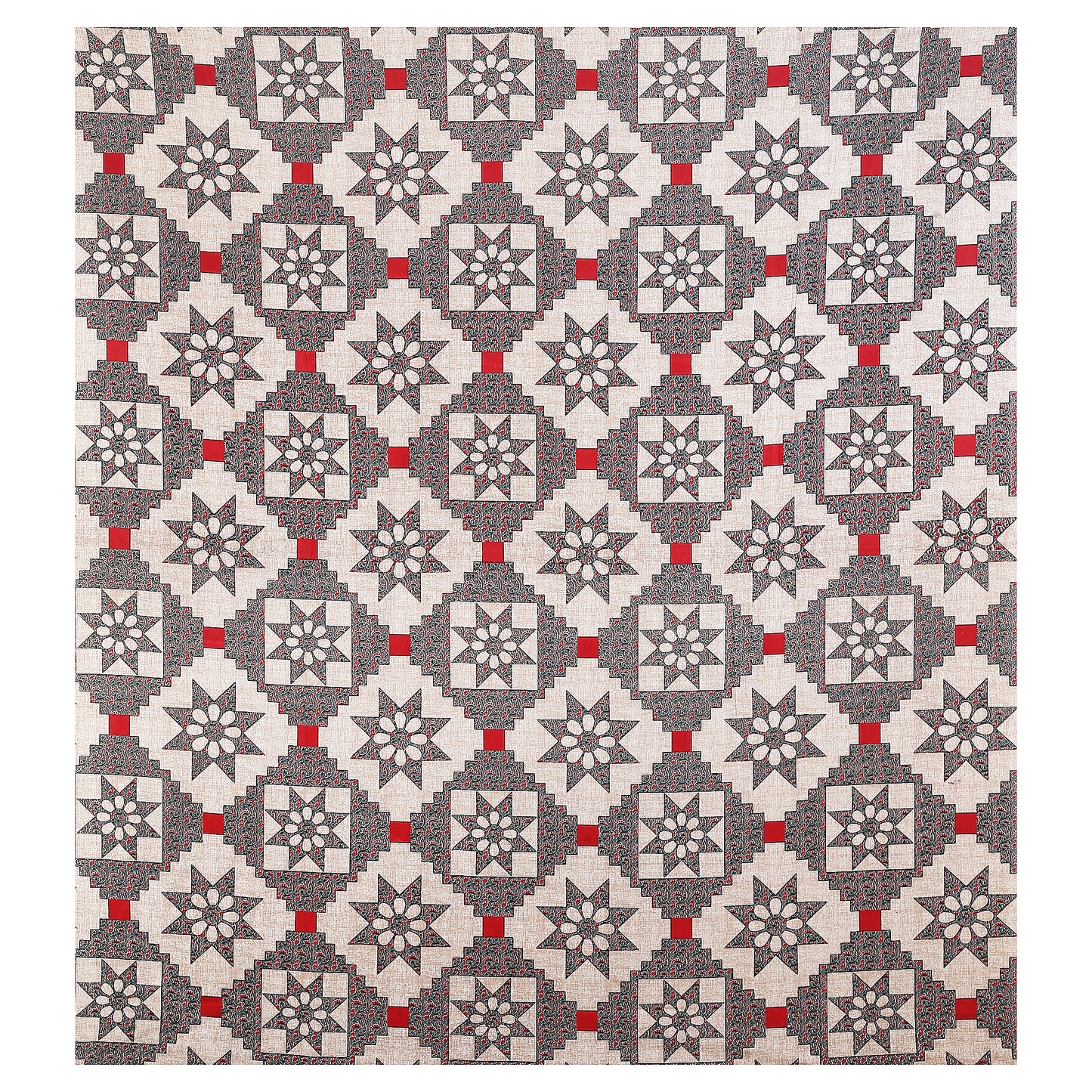 100% pure cotton jaipuri sanganari printed 98*108 king size Premium bedsheet with 2 Matching pillow covers