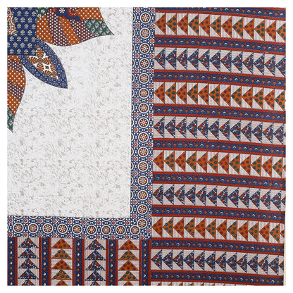 100% pure cotton jaipuri sanganari printed 98*108 king size Premium bedsheet with 2 Matching pillow covers