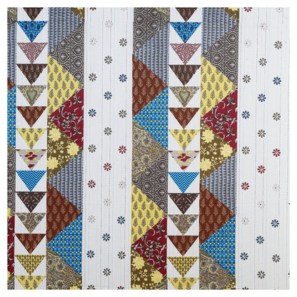 100% pure cotton jaipuri sanganari printed 98*108 king size Premium bedsheet with 2 Matching pillow covers