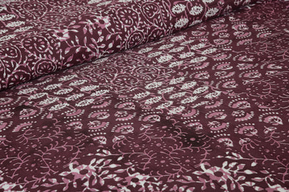 100% pure cotton jaipuri sanganari printed 98*108 king size Premium bedsheet with 2 Matching pillow covers