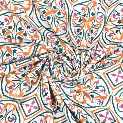 100% pure cotton jaipuri sanganari printed 98*108 king size Premium bedsheet with 2 Matching pillow covers