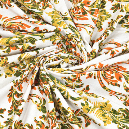100% pure cotton jaipuri sanganari printed 98*108 king size Premium bedsheet with 2 Matching pillow covers