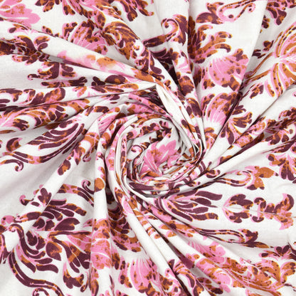 100% pure cotton jaipuri sanganari printed 98*108 king size Premium bedsheet with 2 Matching pillow covers