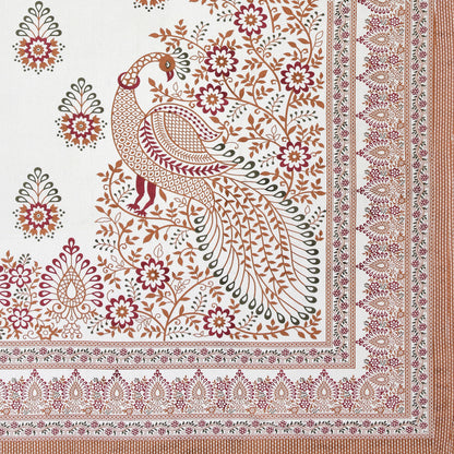 100% pure cotton jaipuri sanganari printed 98*108 king size Premium bedsheet with 2 Matching pillow covers
