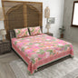 100% pure cotton (Size 98*108) jaipuri sanganari printed Super king Premium badsheet with 2 Matching pillow covers