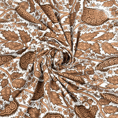 100% pure cotton jaipuri sanganari printed 98*108 king size Premium bedsheet with 2 Matching pillow covers