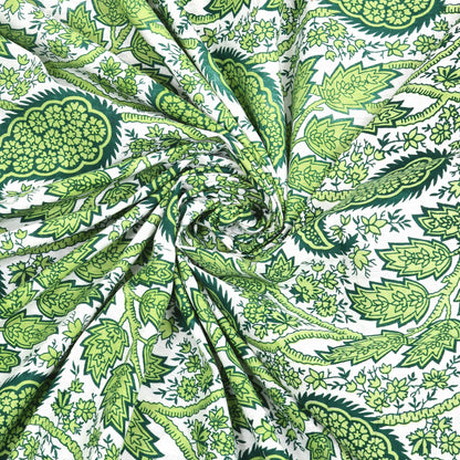 100% pure cotton jaipuri sanganari printed 98*108 king size Premium bedsheet with 2 Matching pillow covers