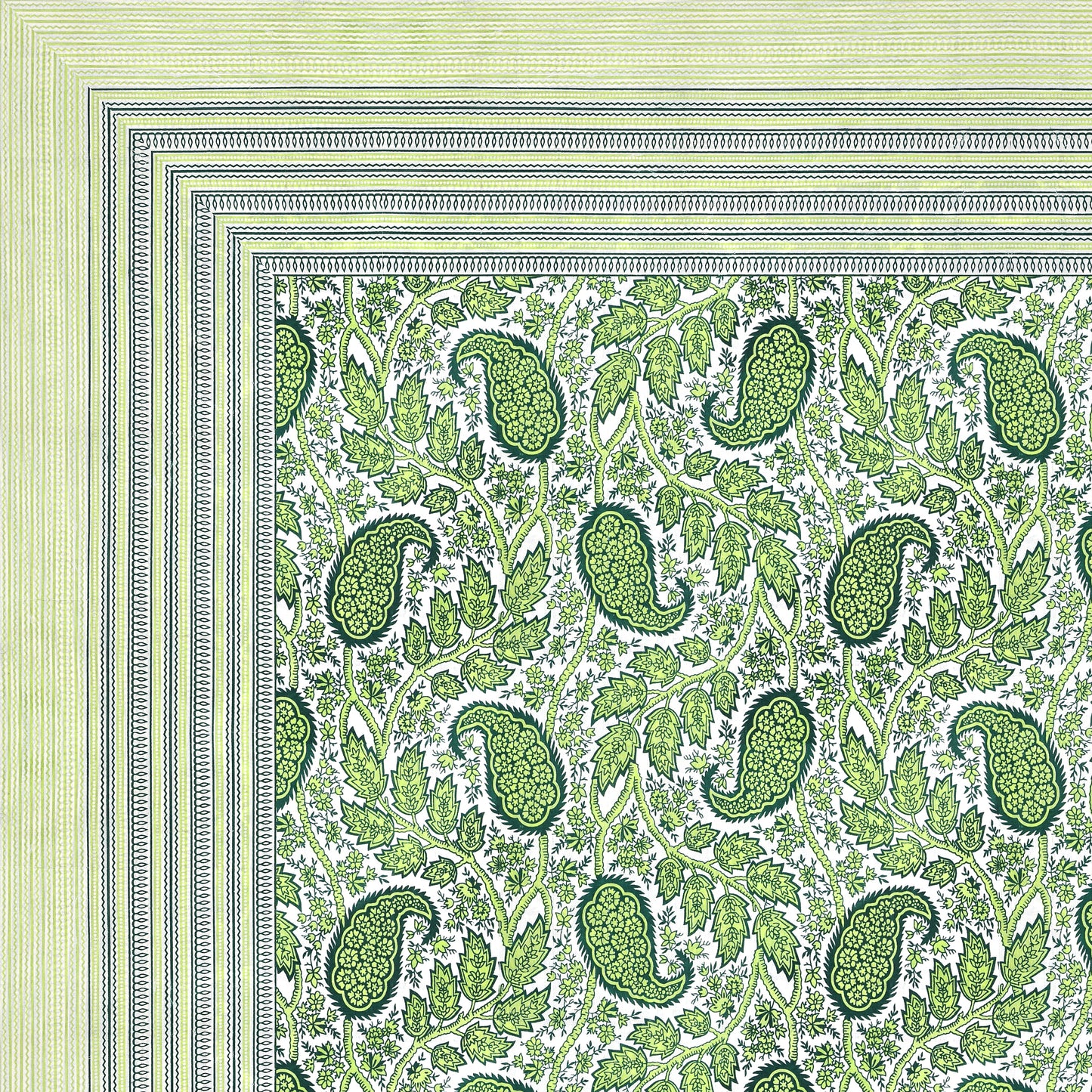 100% pure cotton jaipuri sanganari printed 98*108 king size Premium bedsheet with 2 Matching pillow covers
