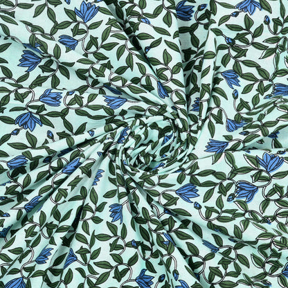 100% pure cotton jaipuri sanganari printed 98*108 king size Premium bedsheet with 2 Matching pillow covers