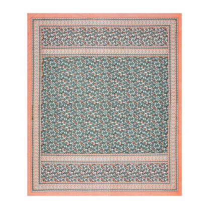 100% pure cotton jaipuri sanganari printed 98*108 king size Premium bedsheet with 2 Matching pillow covers