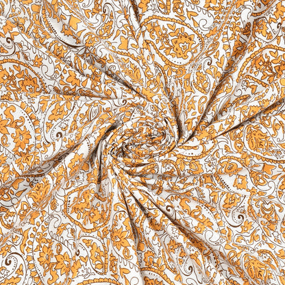 100% pure cotton jaipuri sanganari printed 98*108 king size Premium bedsheet with 2 Matching pillow covers