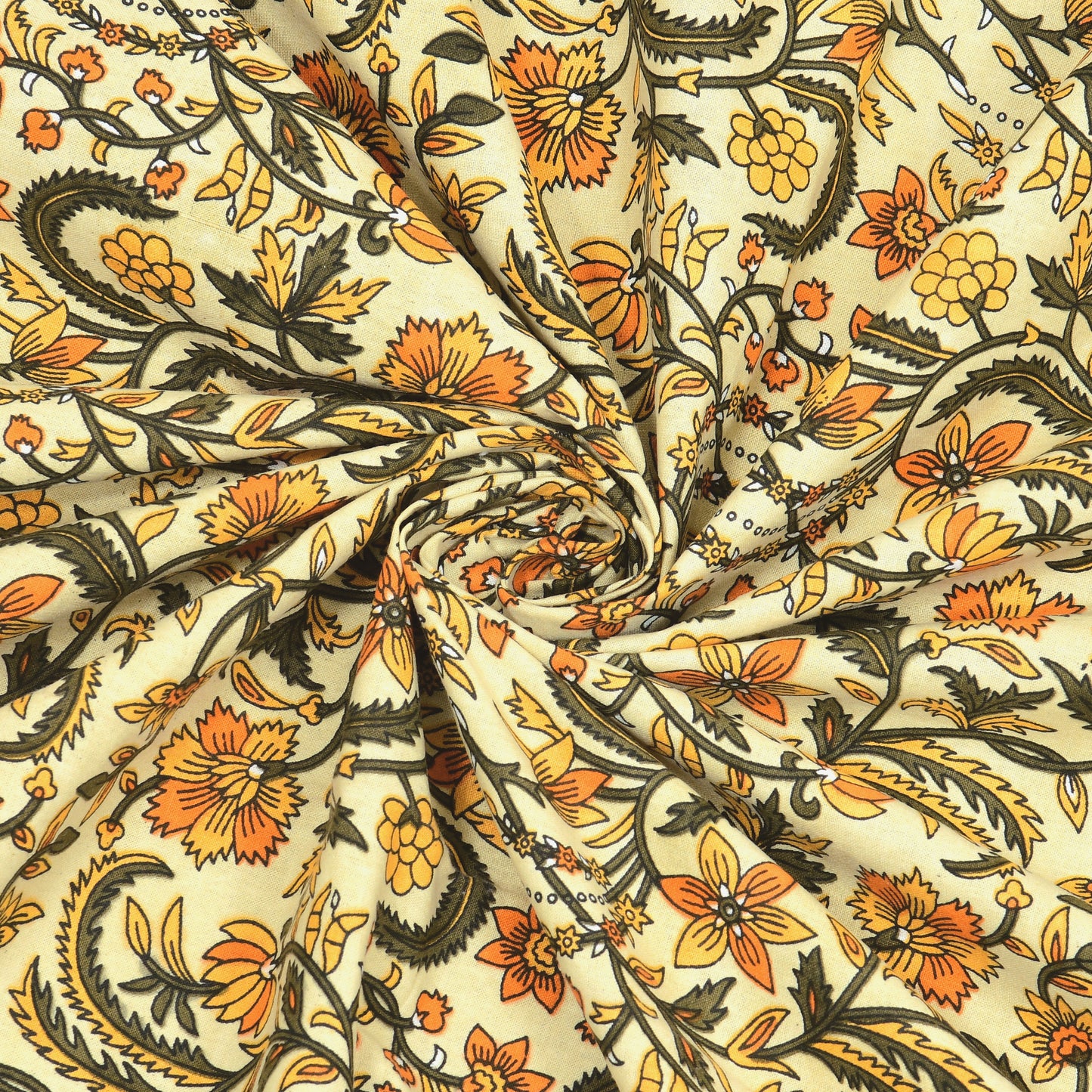 100% pure cotton jaipuri sanganari printed 98*108 king size Premium bedsheet with 2 Matching pillow covers