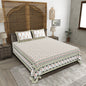 100% pure cotton jaipuri sanganari printed 98*108 king size Premium bedsheet with 2 Matching pillow covers