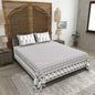 100% pure cotton jaipuri sanganari printed 98*108 king size Premium bedsheet with 2 Matching pillow covers
