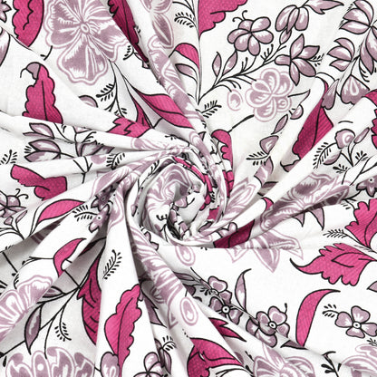 100% pure cotton jaipuri sanganari printed 98*108 king size Premium bedsheet with 2 Matching pillow covers