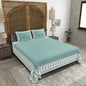100% pure cotton jaipuri sanganari printed 98*108 king size Premium bedsheet with 2 Matching pillow covers