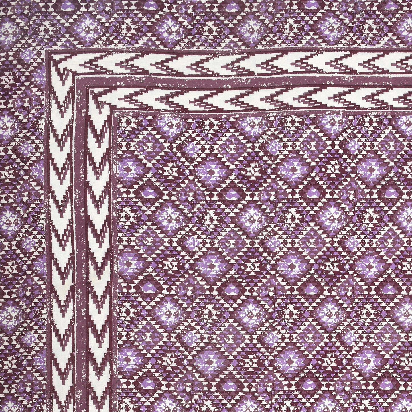 100% pure cotton jaipuri sanganari printed  king size Premium  bedsheet with 2 Matching  pillow covers