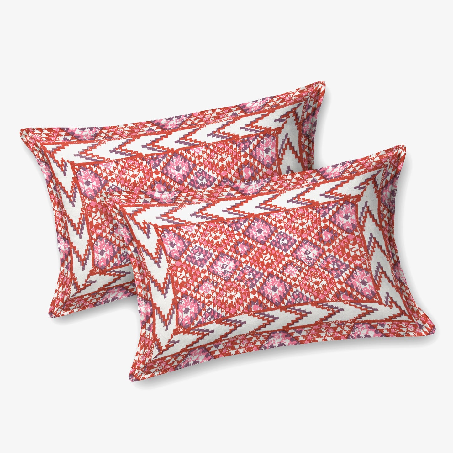 100% pure cotton jaipuri sanganari printed  king size Premium  bedsheet with 2 Matching  pillow covers