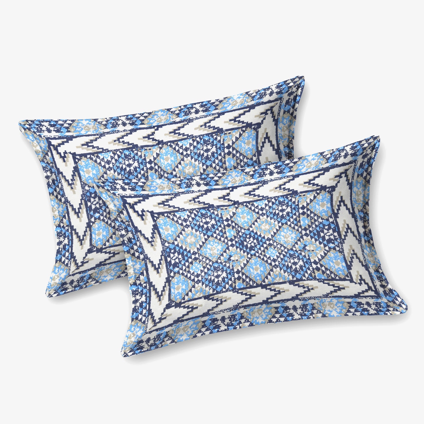 100% pure cotton jaipuri sanganari printed  king size Premium  bedsheet with 2 Matching  pillow covers