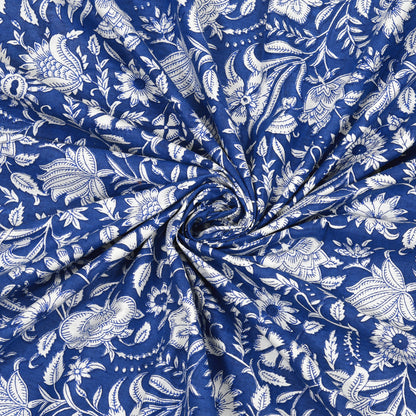 100% pure cotton jaipuri sanganari printed 98*108 king size Premium bedsheet with 2 Matching pillow covers