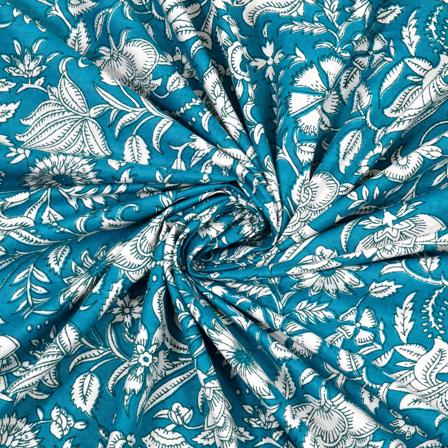 100% pure cotton jaipuri sanganari printed 98*108 king size Premium bedsheet with 2 Matching pillow covers