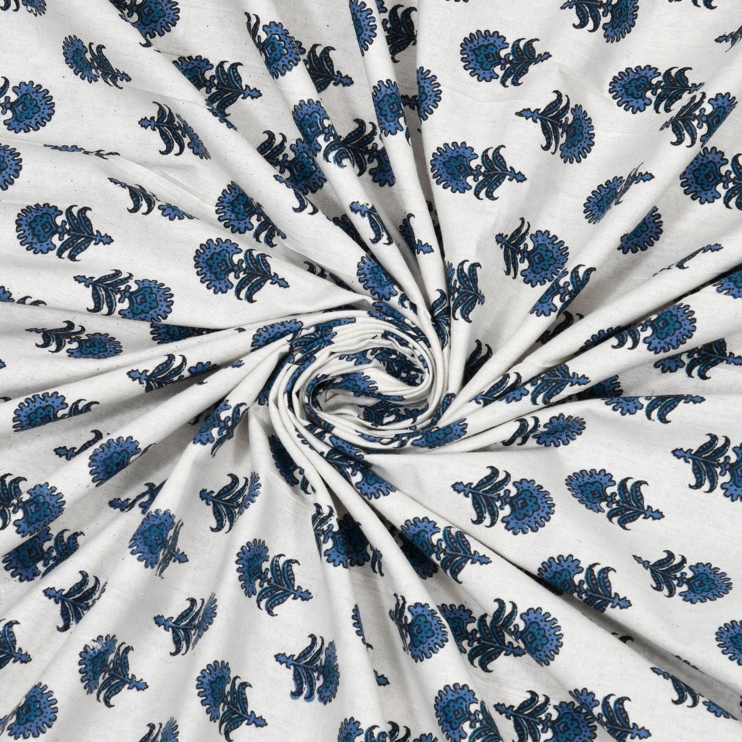 100% pure cotton jaipuri sanganari printed 98*108 king size Premium bedsheet with 2 Matching pillow covers