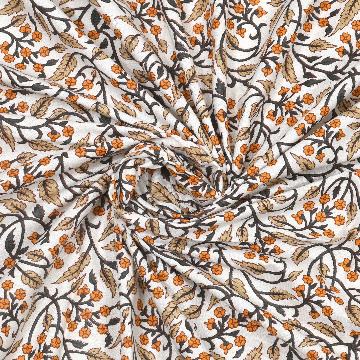 100% pure cotton jaipuri sanganari printed 98*108 king size Premium bedsheet with 2 Matching pillow covers